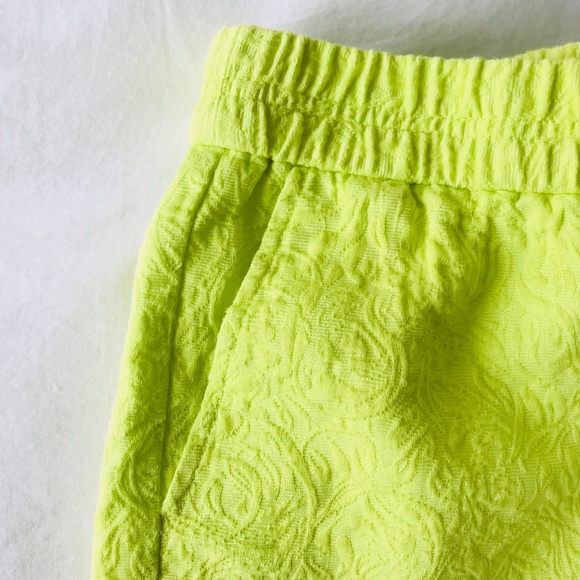 Yellow J. Crew Shorts - Picture 3 of 4